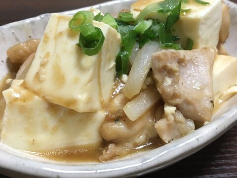 プルコギのタレで簡単ヘルシー 肉豆腐